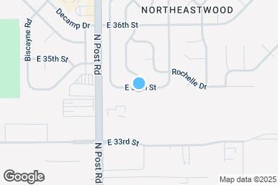 Map image of the property - 9111 E 34th St