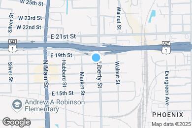 Map image of the property - 262 E 18th St