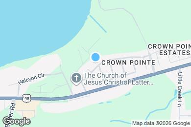 Map image of the property - 8080 Castle Pointe Way