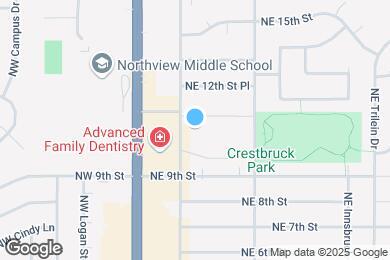 Map image of the property - Timberland at Crestbruck