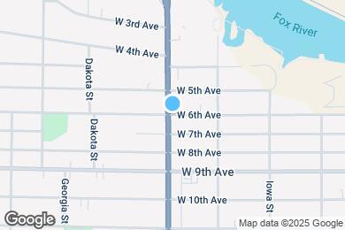 Map image of the property - 616A Ohio St