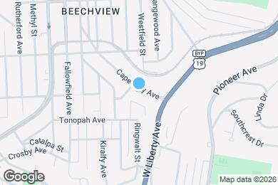 Map image of the property - 143 Cape May Ave