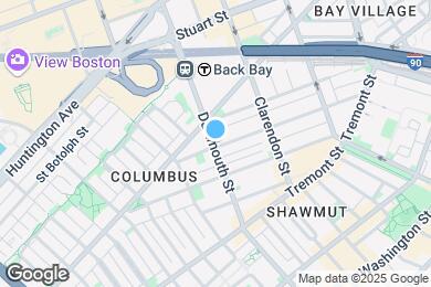 Map image of the property - 75 Dartmouth St