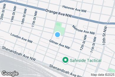 Map image of the property - 1416 Moorman Ave NW