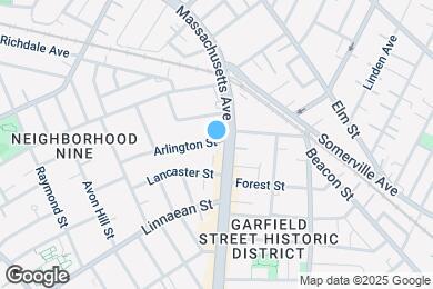 Map image of the property - 6 Arlington St