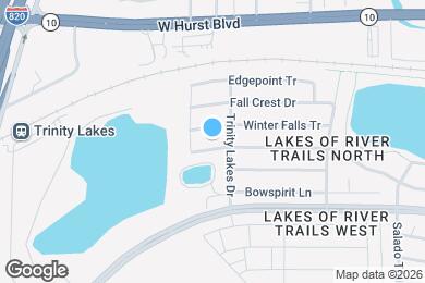 Map image of the property - 8125 Trinity Vista Trail