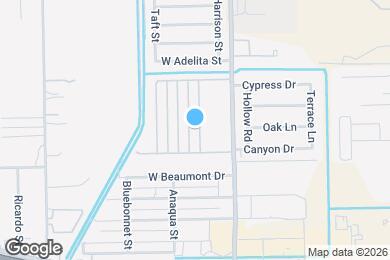 Map image of the property - 1805 Harrison St