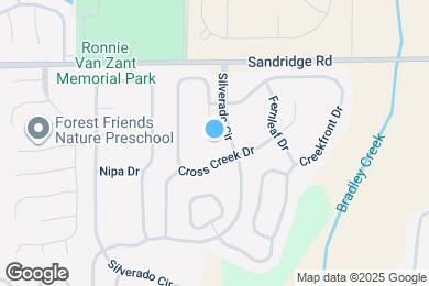 Map image of the property - 2600 Creek Ridge Dr