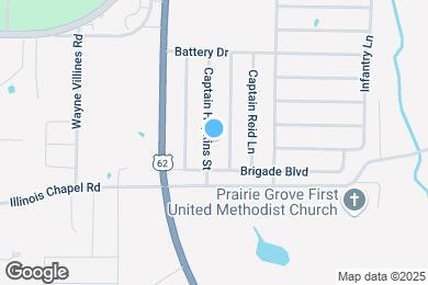 Map image of the property - 420 Captain Hopkins St
