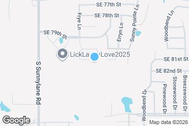 Map image of the property - 4540 SE 81st St