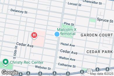 Map image of the property - 506 S 52nd St