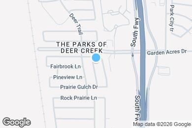 Map image of the property - 10813 Briaroaks Dr