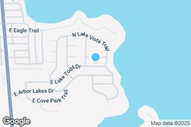 Map image of the property - 3915 E Lake Todd Dr