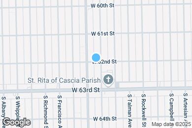 Map image of the property - 2743 W 62nd St