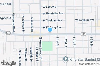 Map image of the property - 630 W King Ave