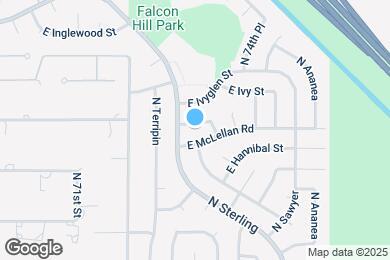 Map image of the property - 7323 E Indigo St