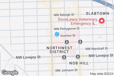 Map image of the property - Nob Hill Court Apartments