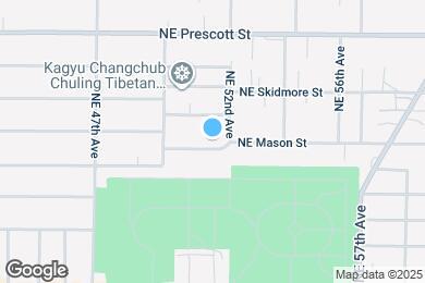 Map image of the property - 5109 NE Mason St