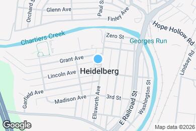 Map image of the property - 1640 Ellsworth Ave