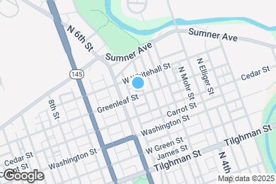 Map image of the property - 521 W Greenleaf St