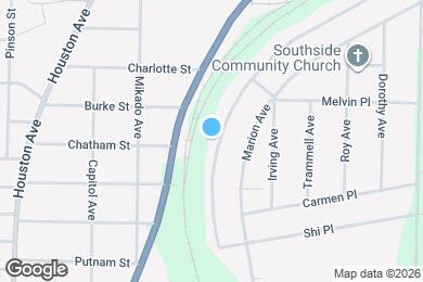 Map image of the property - 4283 Worsham Ave