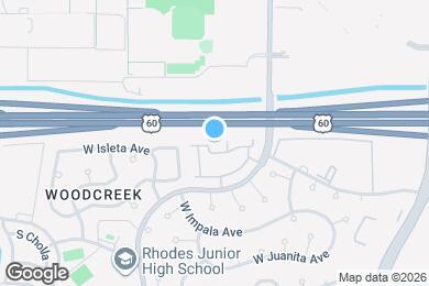 Map image of the property - 1718 S Longmore