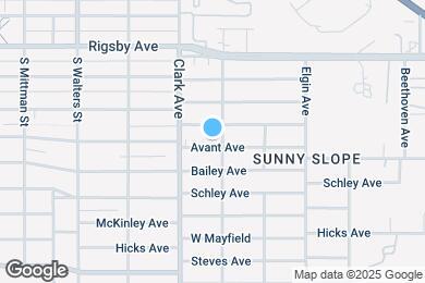 Map image of the property - 1331 Avant Ave