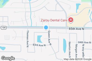 Map image of the property - 8461 Sheridan Ave N