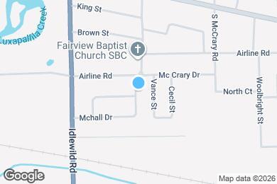 Map image of the property - 266 McHall Dr