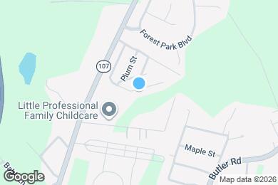 Map image of the property - 195 Peach St