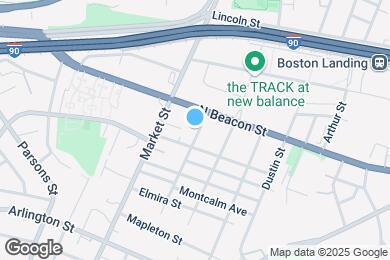 Map image of the property - 17 Glencoe St