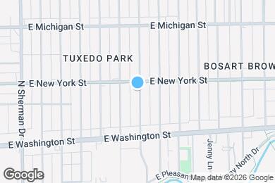 Map image of the property - 119 N Colorado Ave