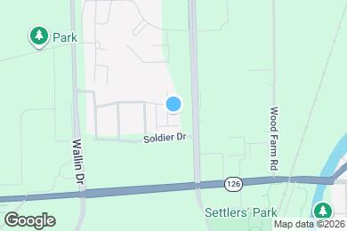 Map image of the property - 14913 S Dyer Ln