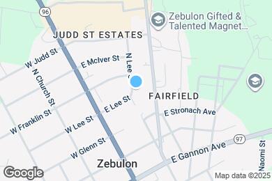 Map image of the property - 702 N Lee St