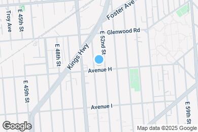 Map image of the property - 5111 Avenue H