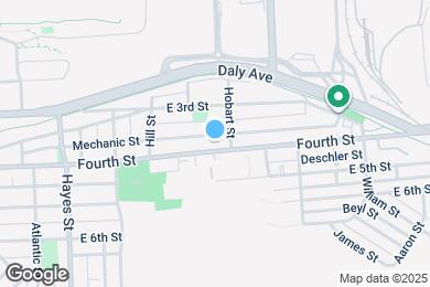 Map image of the property - 1171 E 4th St