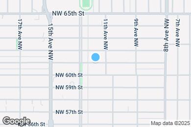 Map image of the property - 1133 NW 61st St