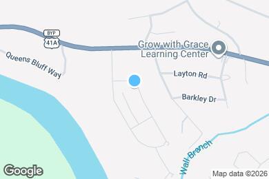 Map image of the property - 1314 Bluffton Cir
