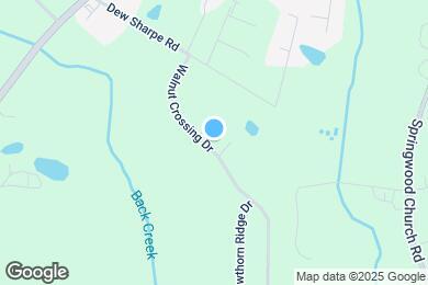 Map image of the property - 203 Walnut Crossing Dr