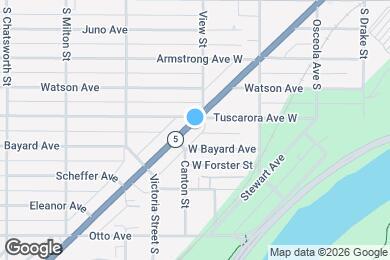 Map image of the property - 1222 7th St W