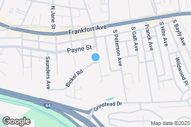 Map image of the property - 304 S Ewing Ave