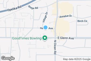 Map image of the property - 708 Harper Ave