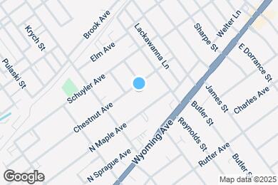 Map image of the property - 433 Chestnut Ave