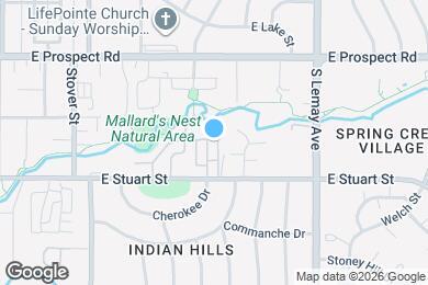 Map image of the property - 837 Cherokee Dr