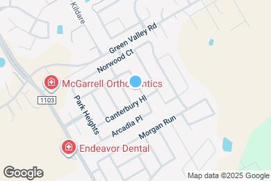 Map image of the property - 213 Ridge Bluff