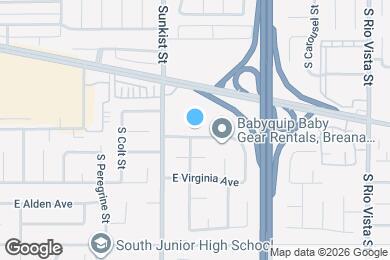 Map image of the property - 400 S Sunkist St