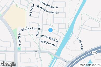 Map image of the property - 8027 W Clara Ln