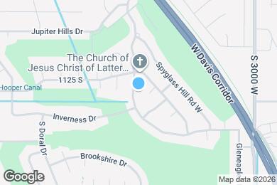 Map image of the property - 1157 St Andrews Dr