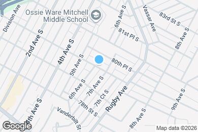 Map image of the property - 605 80th St S