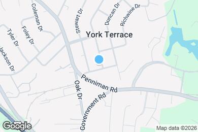 Map image of the property - 500 Fillmore Dr
